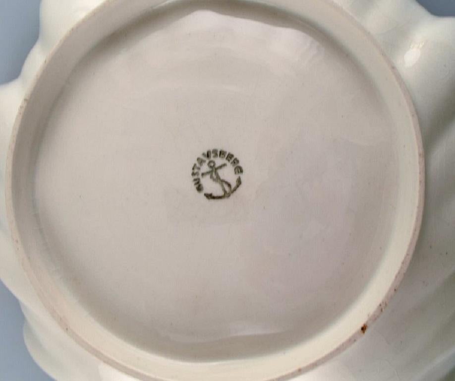 Wilhelm Kåge for Gustavsberg, Faience Bowl Shaped like a Seashell For Sale 2