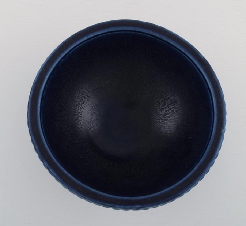 Swedish Wilhelm Kåge '1889-1960' for Gustavsberg, Large Bowl in Glazed Stoneware