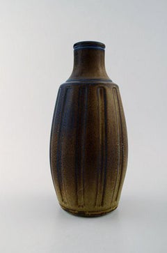 Wilhelm Kåge for Gustavsberg. Large Vase of Stoneware