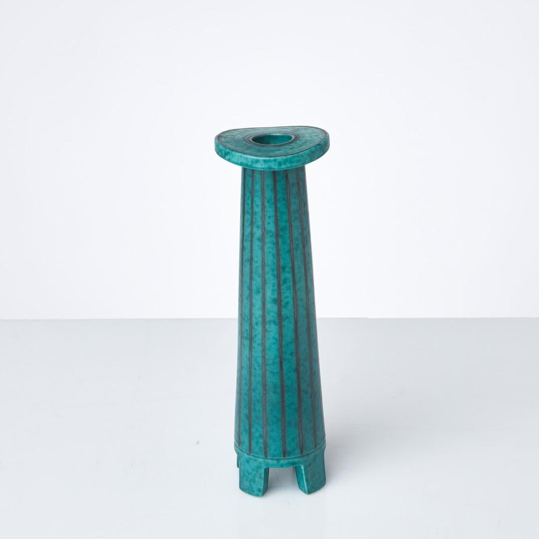 Scandinavo moderno Vaso ARGENTA di Wilhelm Kåge per Gustavsberg, Svezia, anni '40 in vendita