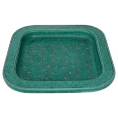 Wilhelm Kage Argenta Platter for Gustavsberg Danish Modern