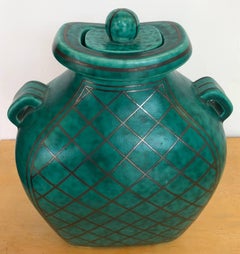 Wilhelm Kage Argenta Urn for Gustavsberg, Sweden