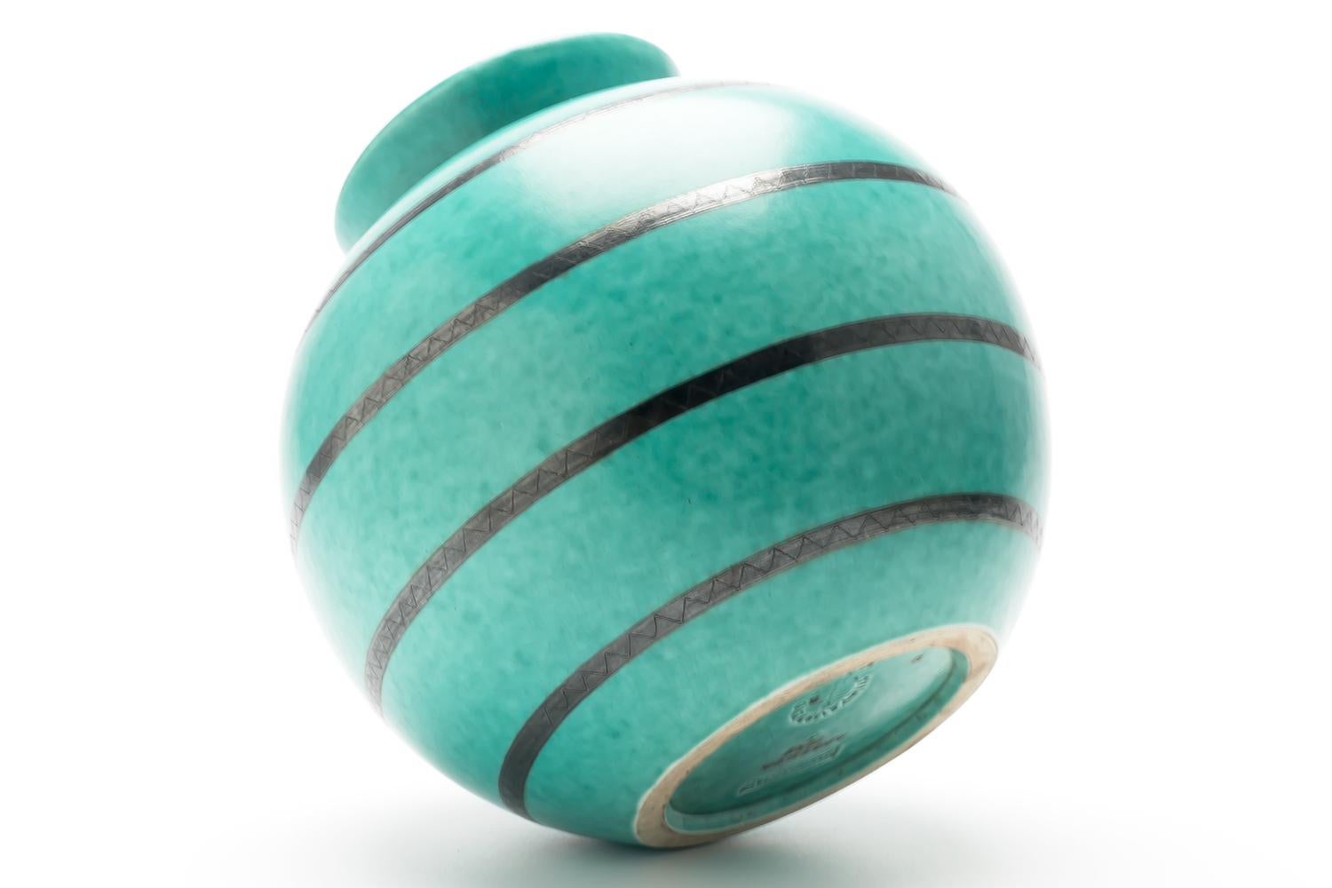 Grès porcellanato Wilhelm Kåge / Vaso ARGENTA / Gustavsberg / 1941 in vendita