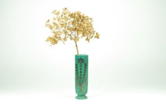 Wilhelm Kage Argenta Vase, Model No. 1029/2, Gustavsberg, Schweden, 1960er Jahre