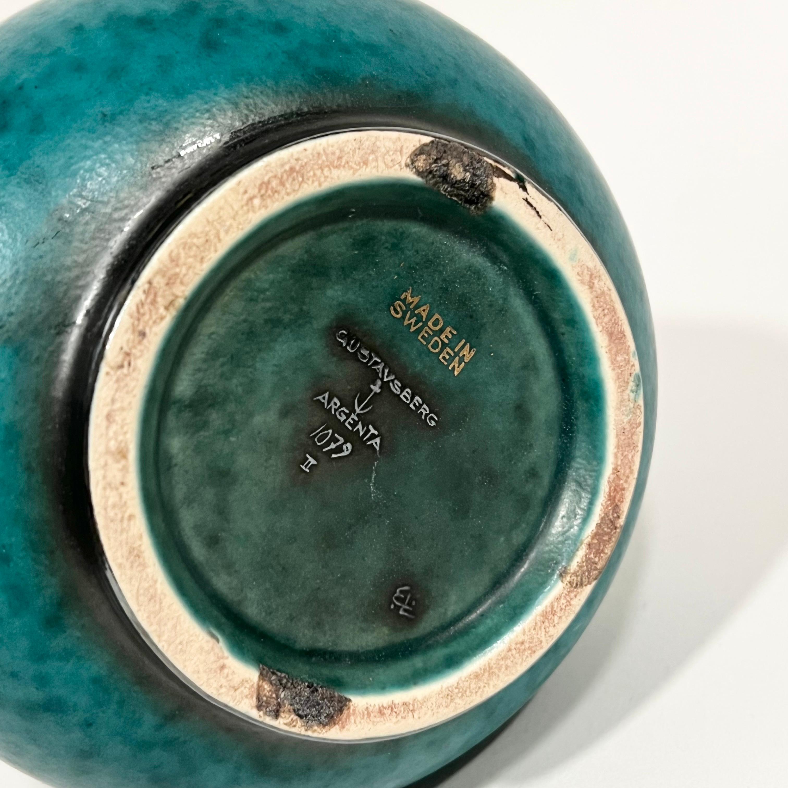 Argent Wilhelm Kåge Vase à sirène en argent vers 1930 Suède en vente