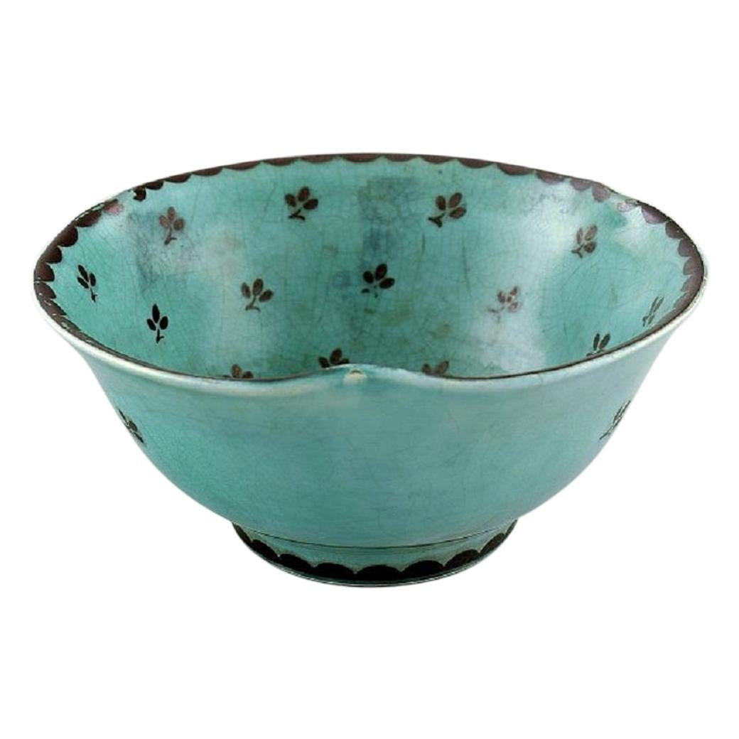 Wilhelm Kåge for Gustavsberg. Argenta Bowl in Ceramic, 1940s