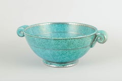 Wilhelm Kåge for Gustavsberg. Art Deco bowl from the Argenta series, 1940s.