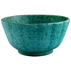 Wilhelm Kåge for Gustavsberg, Bowl in Glazed Ceramics, 1950s-1960s
