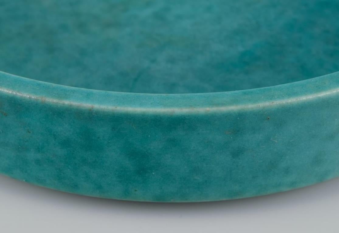 Wilhelm Kåge für Gustavsberg. Keramikschale und Keramikschale, „Argenta“-Serie (Glasiert) im Angebot