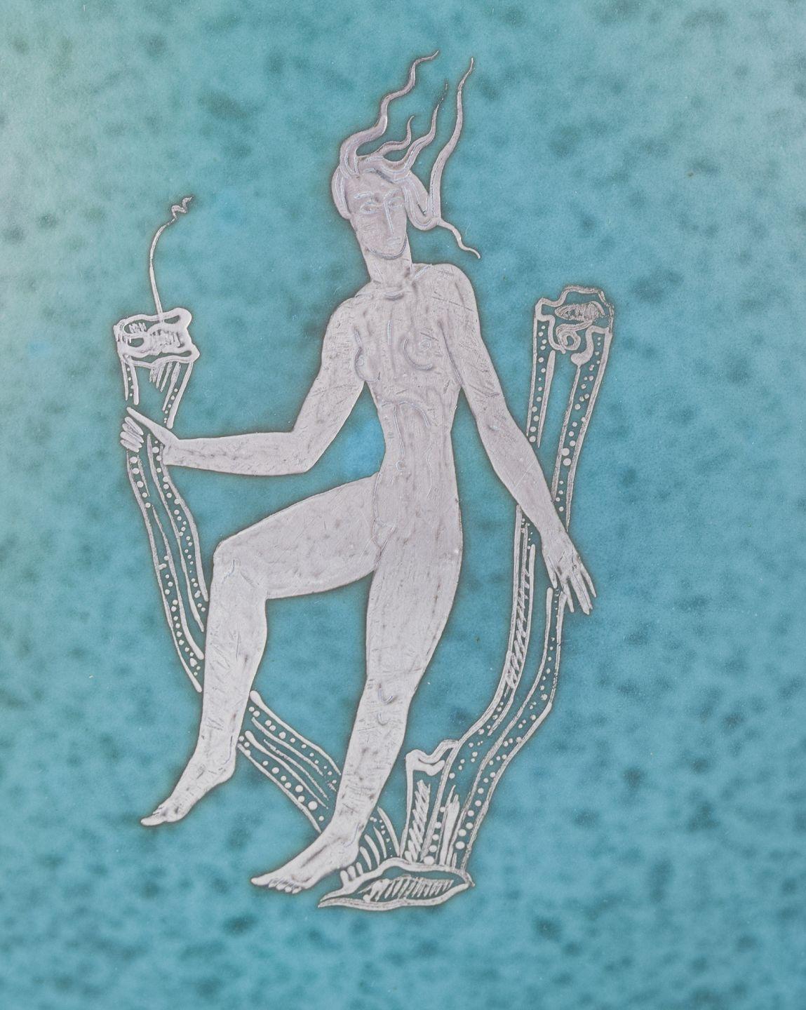 Svedese Wilhelm Kåge per Gustavsberg. Ciotola in ceramica della serie 