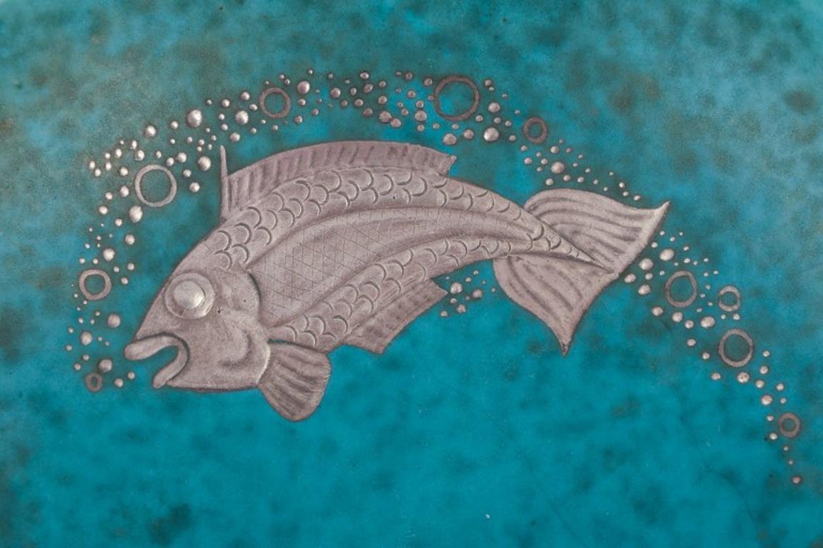 Wilhelm Kåge (1889-1960) per Gustavsberg. 
Una ciotola in ceramica della serie 