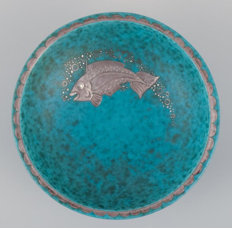 Svedese Wilhelm Kåge per Gustavsberg. Ciotola in ceramica della serie 