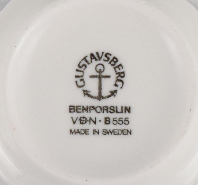Wilhelm Kåge para Gustavsberg, Cuatro tapas de macetas de porcelana Glaseado en venta