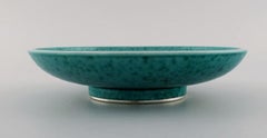 Wilhelm Kåge for Gustavsberg, Rare Argenta Art Deco Bowl, 1940s