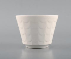 Wilhelm Kåge for Gustavsberg, Six Flower Pot Covers in Porcelain