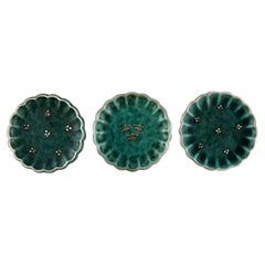 Wilhelm Kåge für Gustavsberg, Drei kleine Argenta-Teller