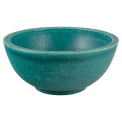 Wilhelm Kåge per Gustavsberg. Ciotola in ceramica di grandi dimensioni, serie "ARGENTA