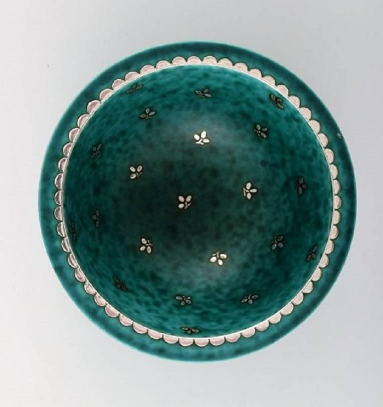 Swedish Wilhelm Kåge, Gustavsberg, Argenta Art Deco Bowl