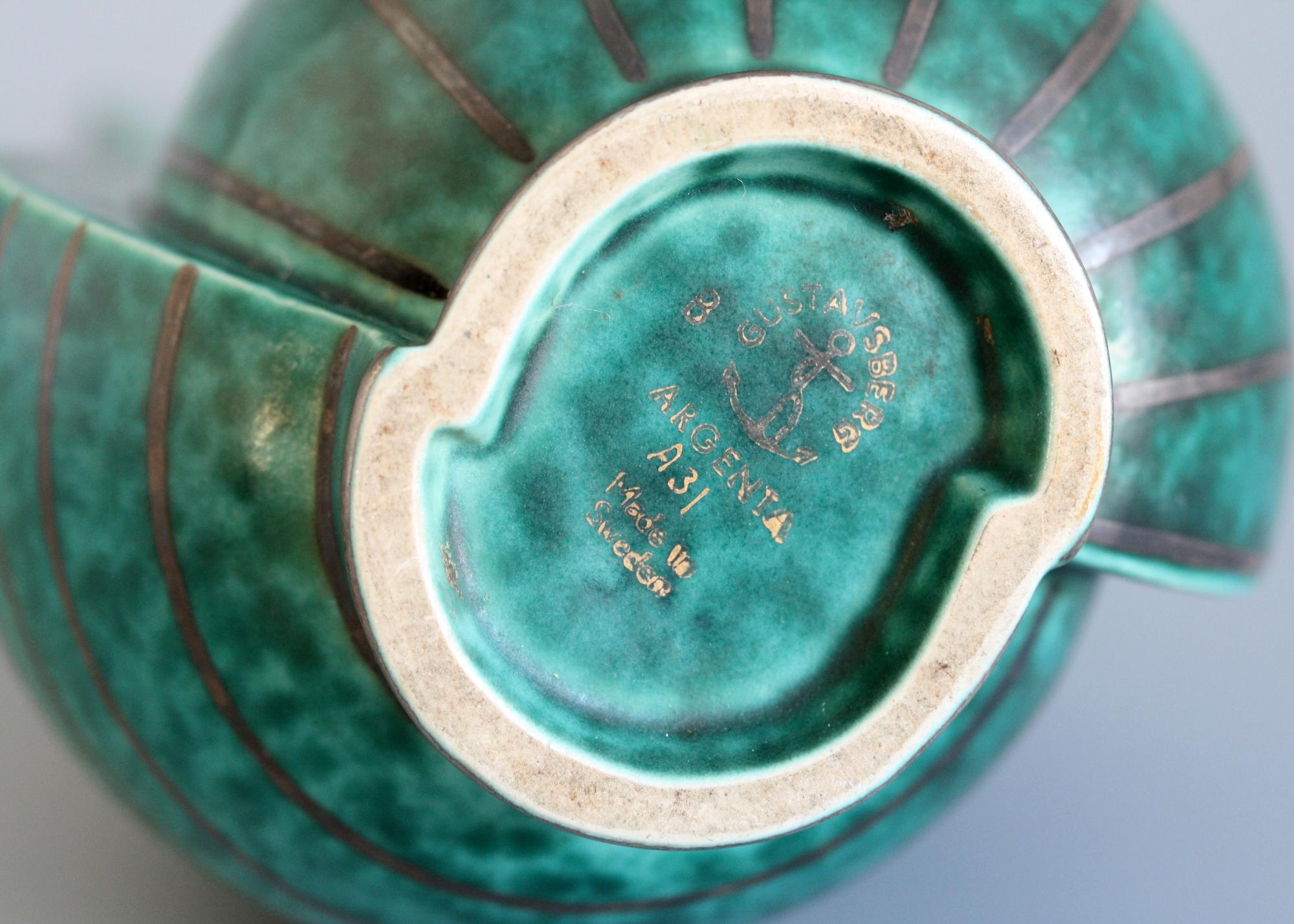 gustavsberg pottery marks