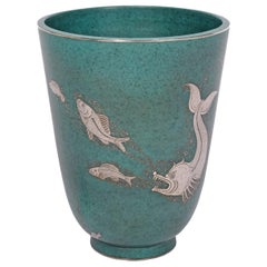 Wilhelm Kåge/Kaage large vase for Gustavsberg