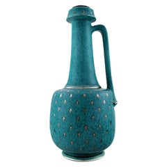 Wilhelm Kåge/Kage, Gustavsberg, Argenta Art Deco Large Vase / Bottle
