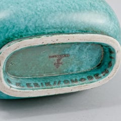 Wilhelm Kage Lock Urn 'Argenta' for Gustavsberg Sweden 1940s Signed