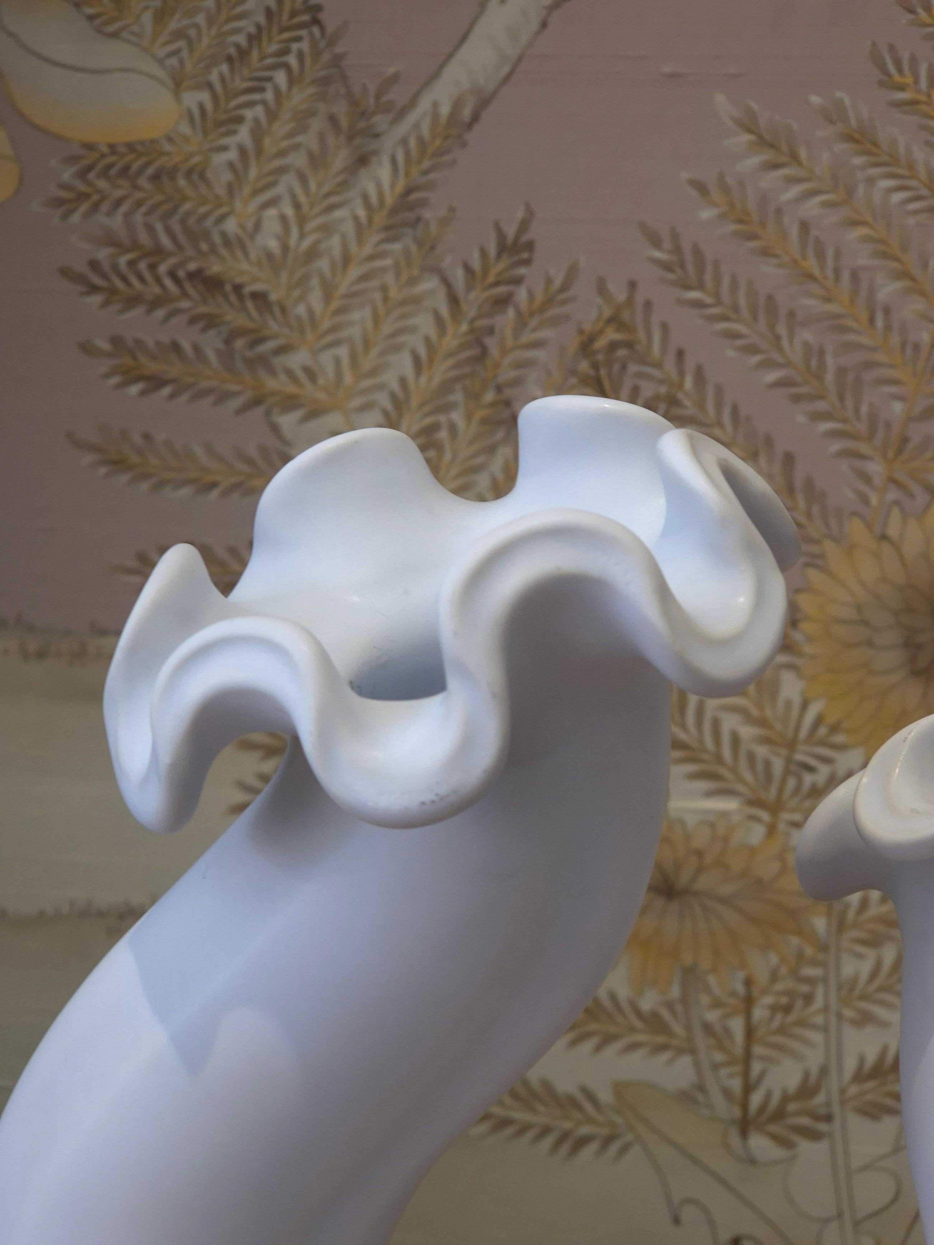 Scandinave moderne Wilhelm Kåge, vase sculptural 