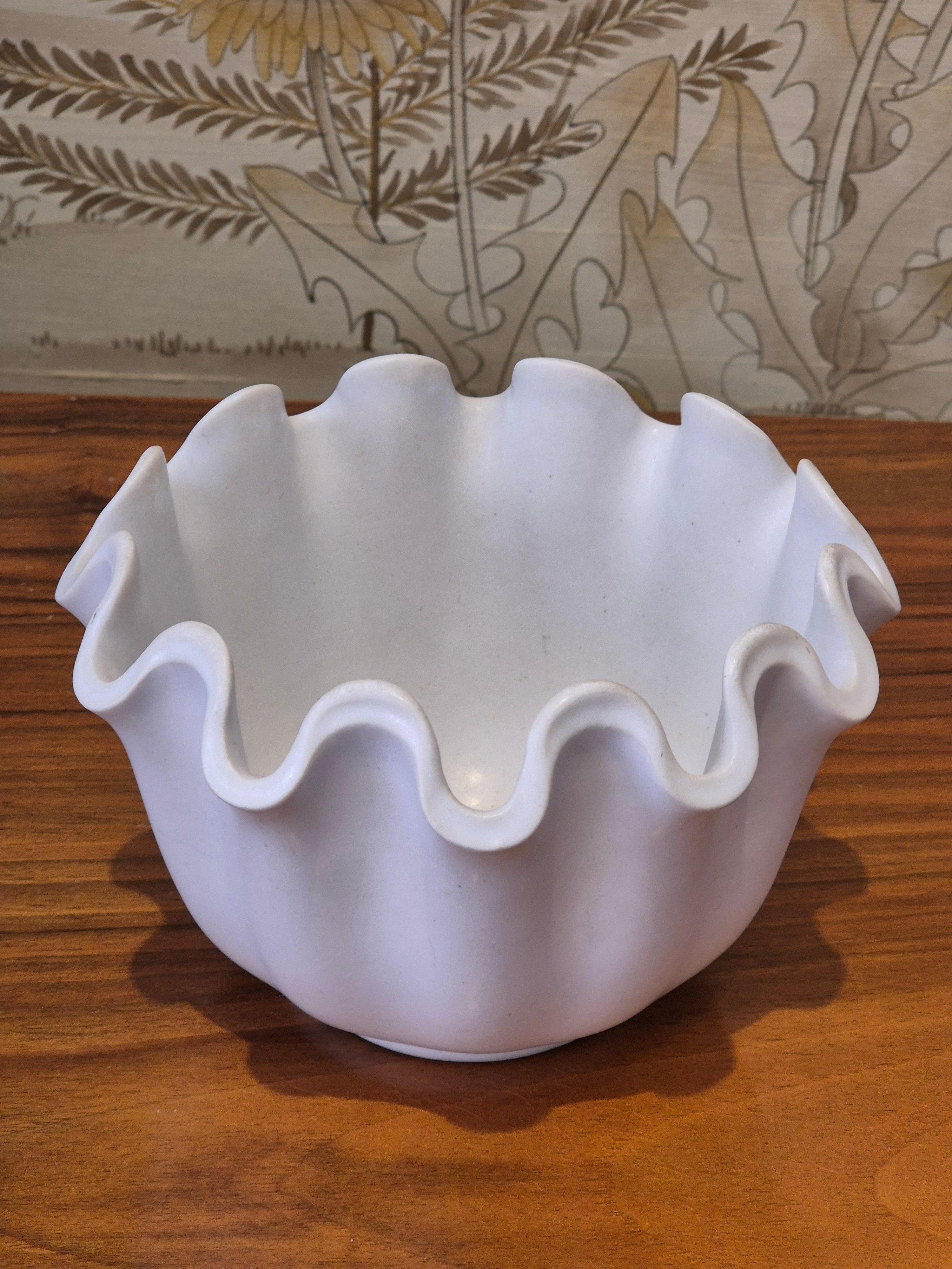Scandinavo moderno Wilhelm Kåge, ciotola in gres modello Våga / Wave, Gustavsberg. Moderno scandinavo in vendita