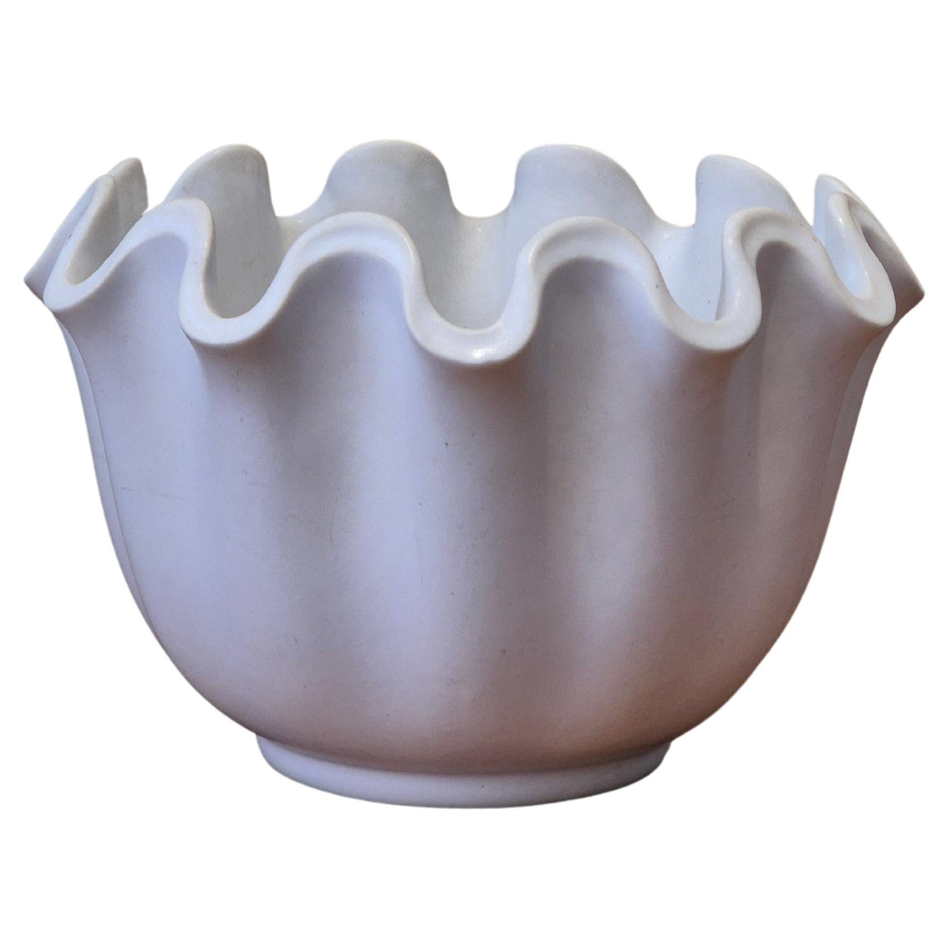 Wilhelm Kåge, ciotola in gres modello Våga / Wave, Gustavsberg. Moderno scandinavo in vendita