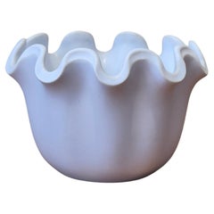 Wilhelm Kåge, stoneware bowl model Våga / Wave, Gustavsberg. Scandinavian Modern