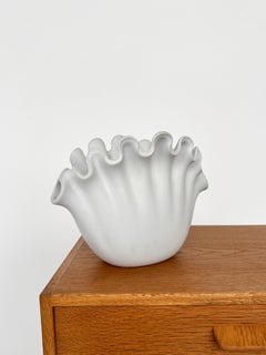 Wilhelm Kage Vaga Wave Bowl Gustavsberg Sweden 1940s Kåge Stoneware Vase