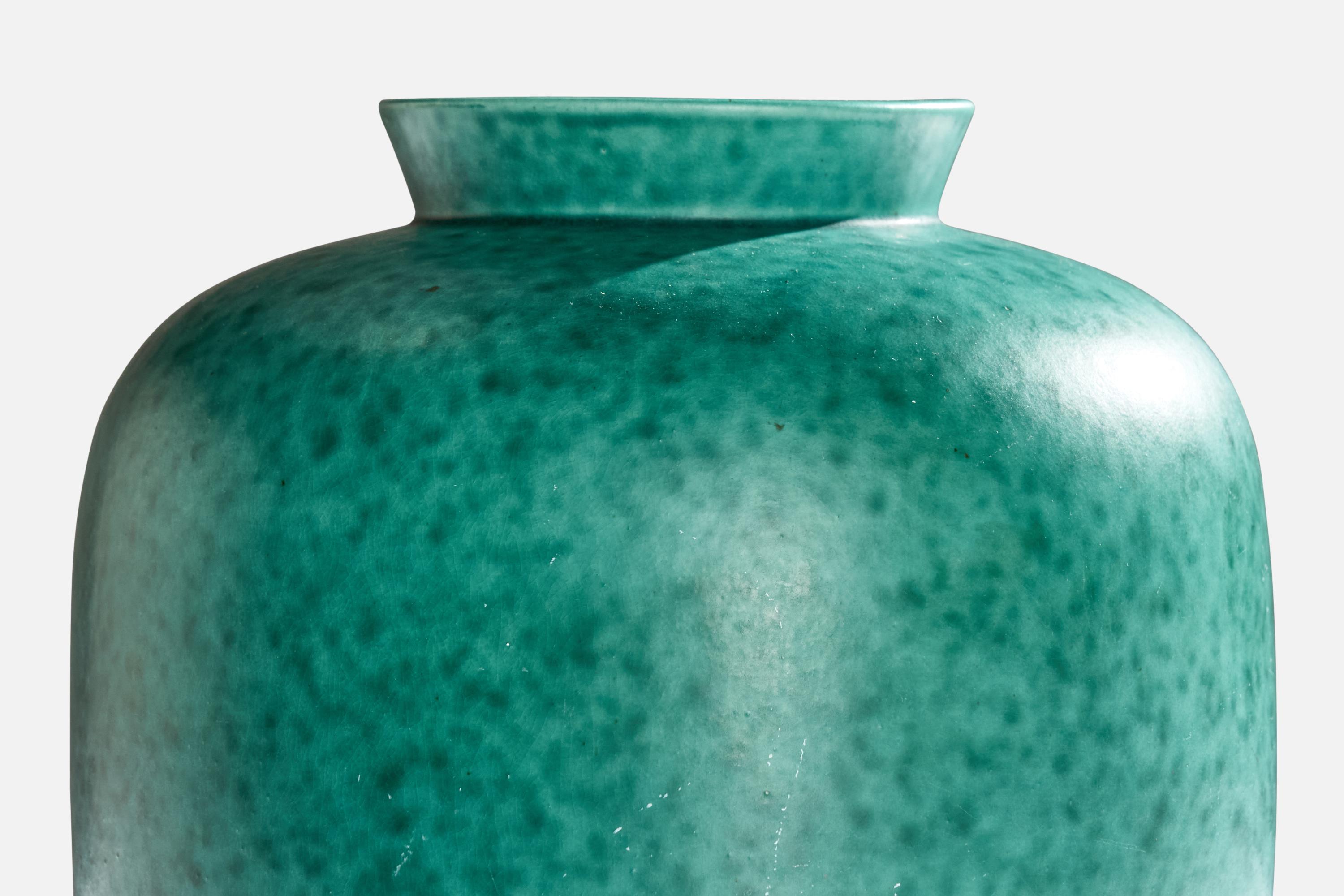 Wilhelm Kåge, Vaso, Gres, Svezia, anni '1950 In condizioni buone in vendita a High Point, NC