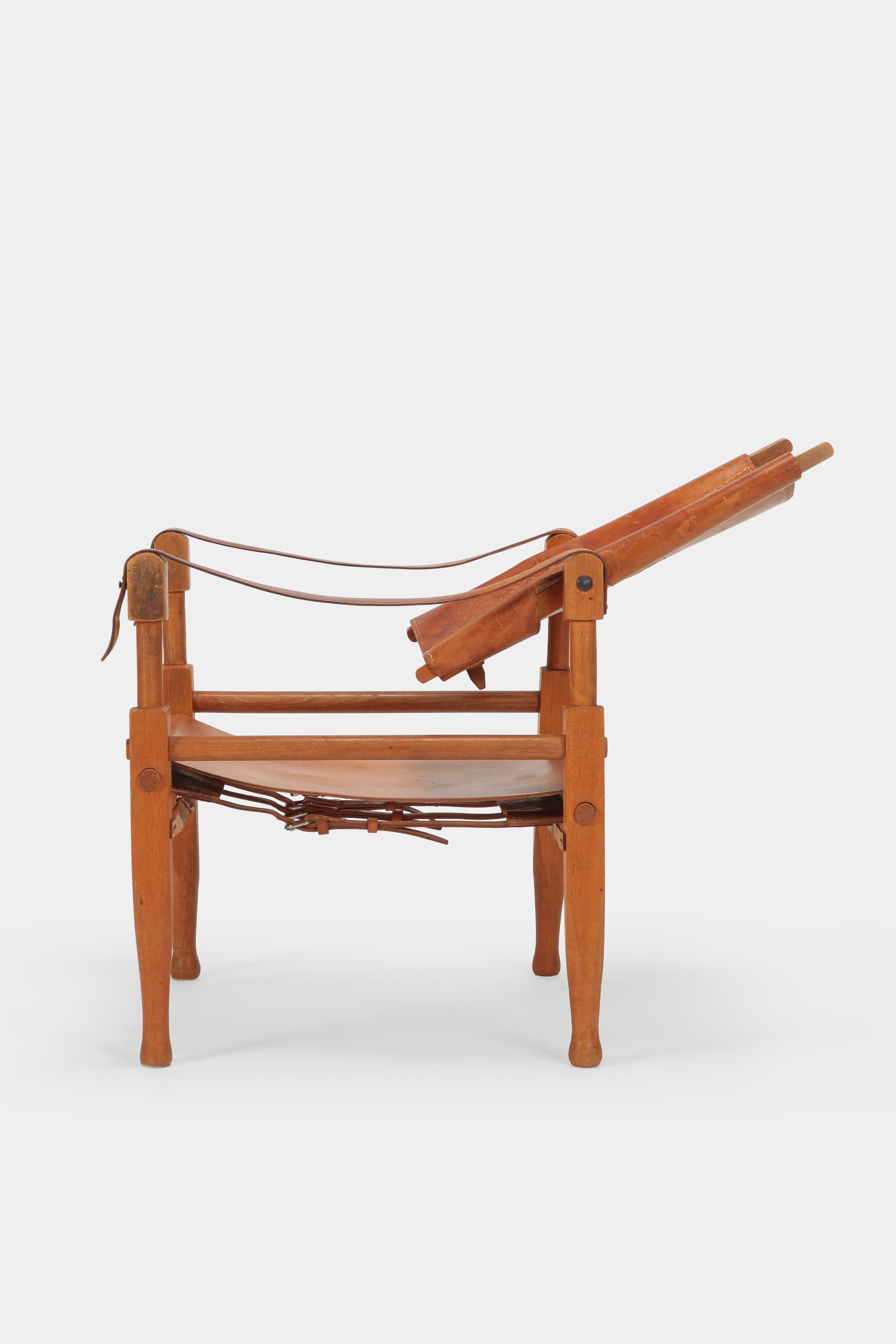 Wilhelm Kienzle Safari Chair Wohnbedarf, 1950s In Good Condition In Basel, CH