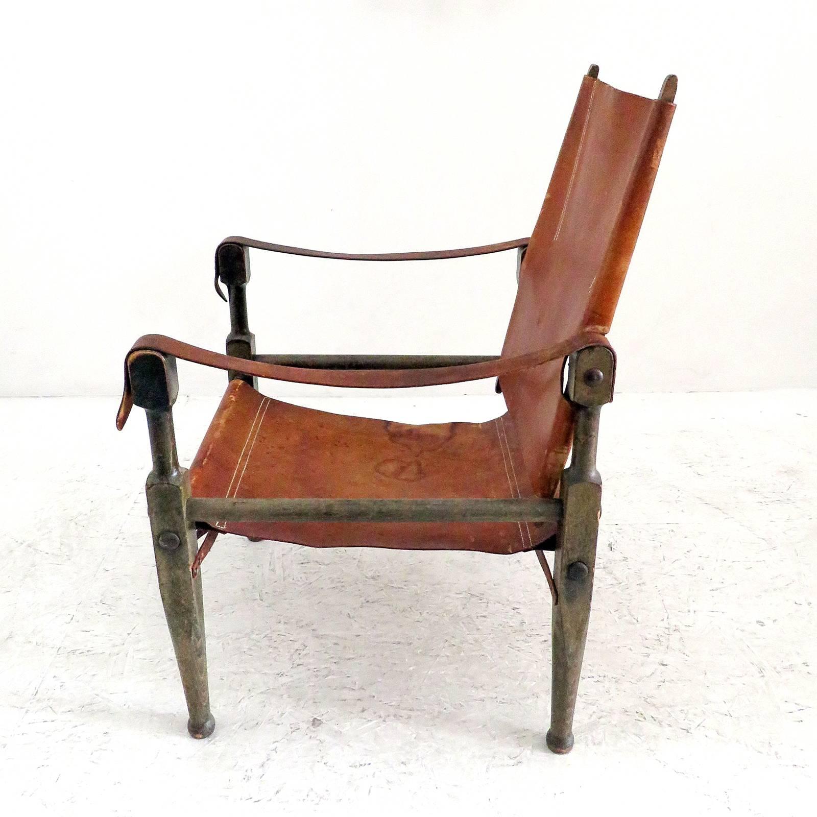 Scandinavian Modern Wilhelm Kienzle Safari Chair, 1950