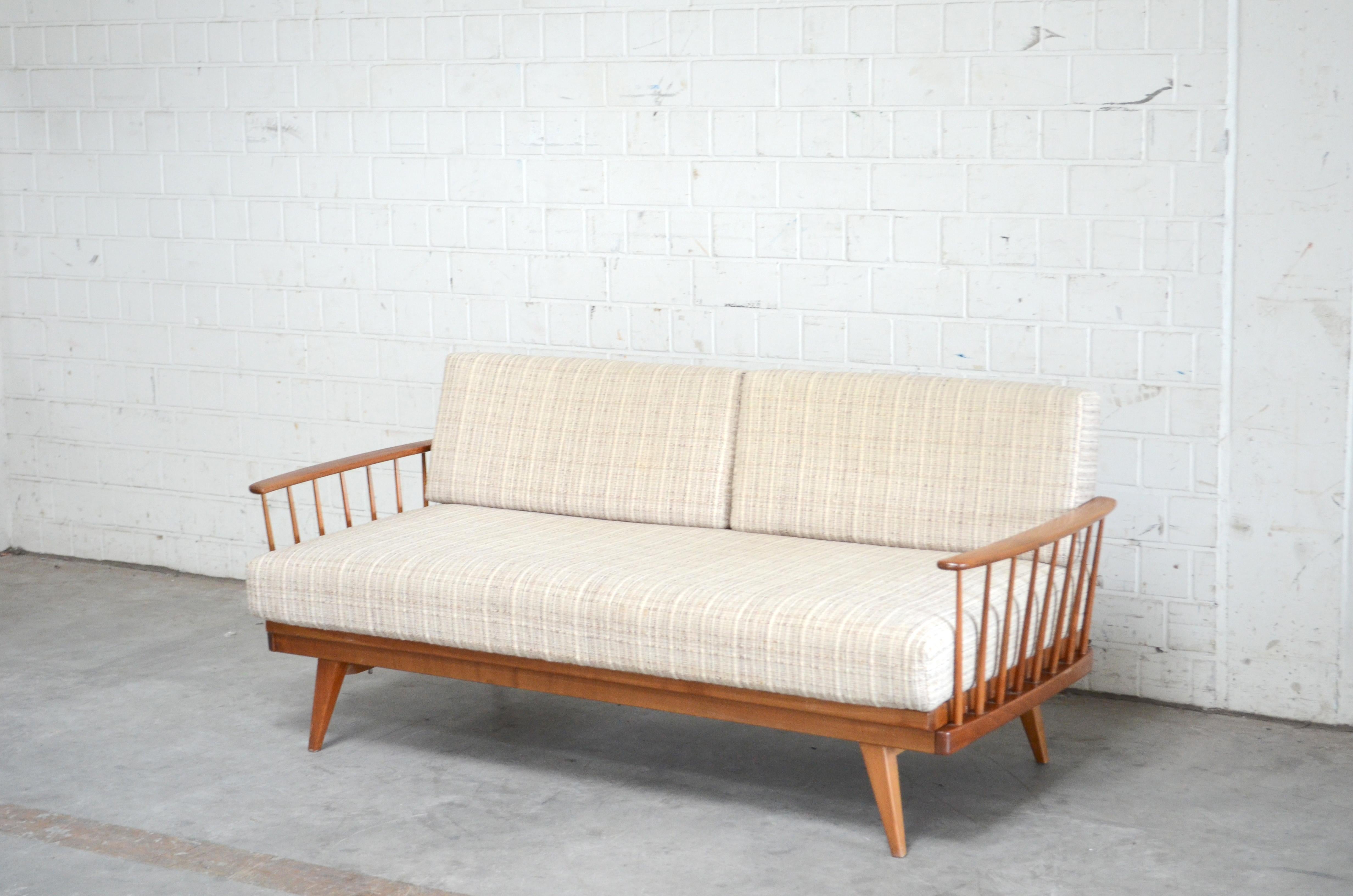 Hand-Crafted Wilhelm Knoll Antimott Daybed Sofa