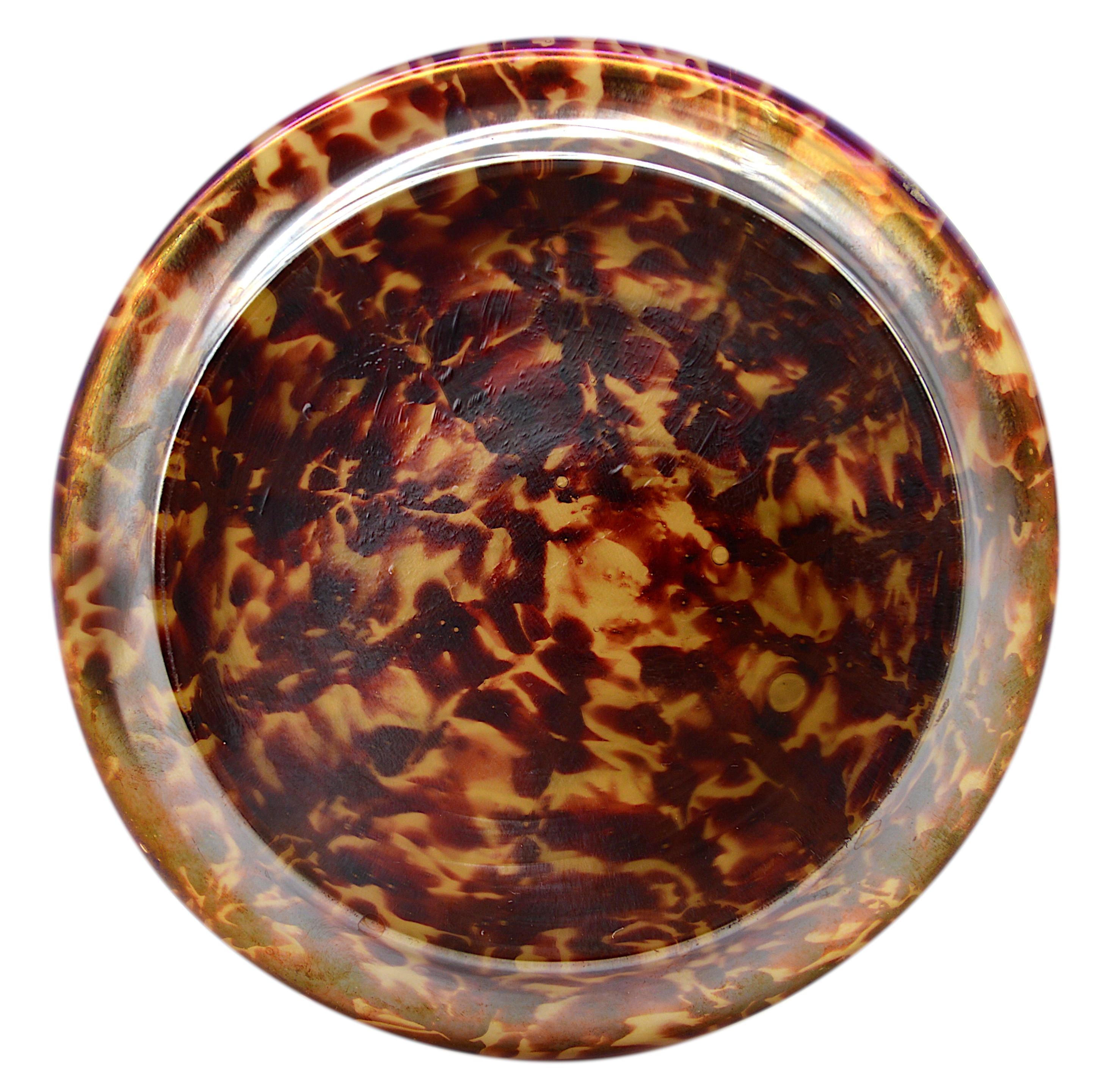 Vaso grande in vetro artistico Wilhelm Kralik Sohn, 1920 In condizioni buone in vendita a Saint-Amans-des-Cots, FR