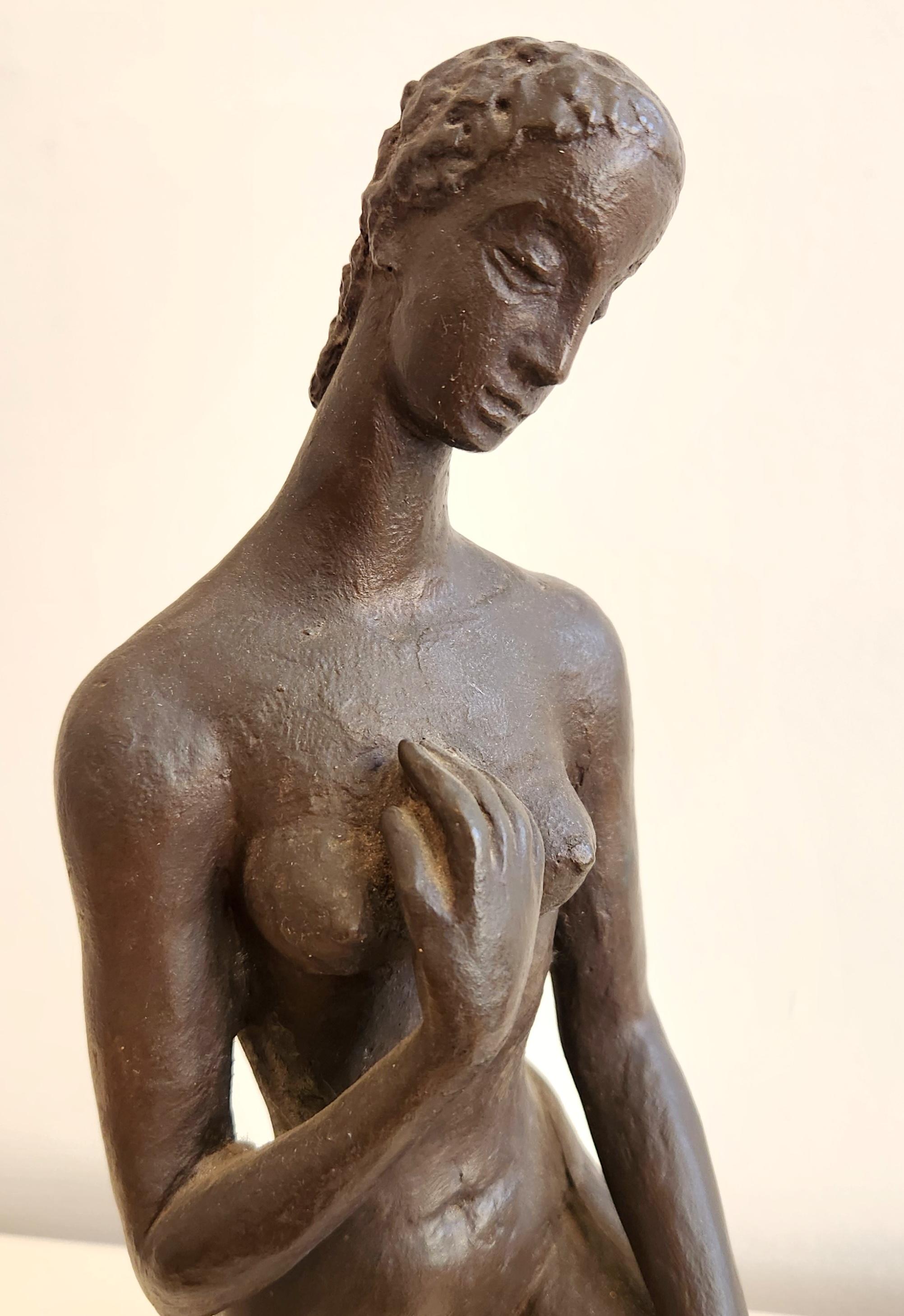 Replica of Wilhelm Lehmbruck's Kneeling Woman For Sale 2