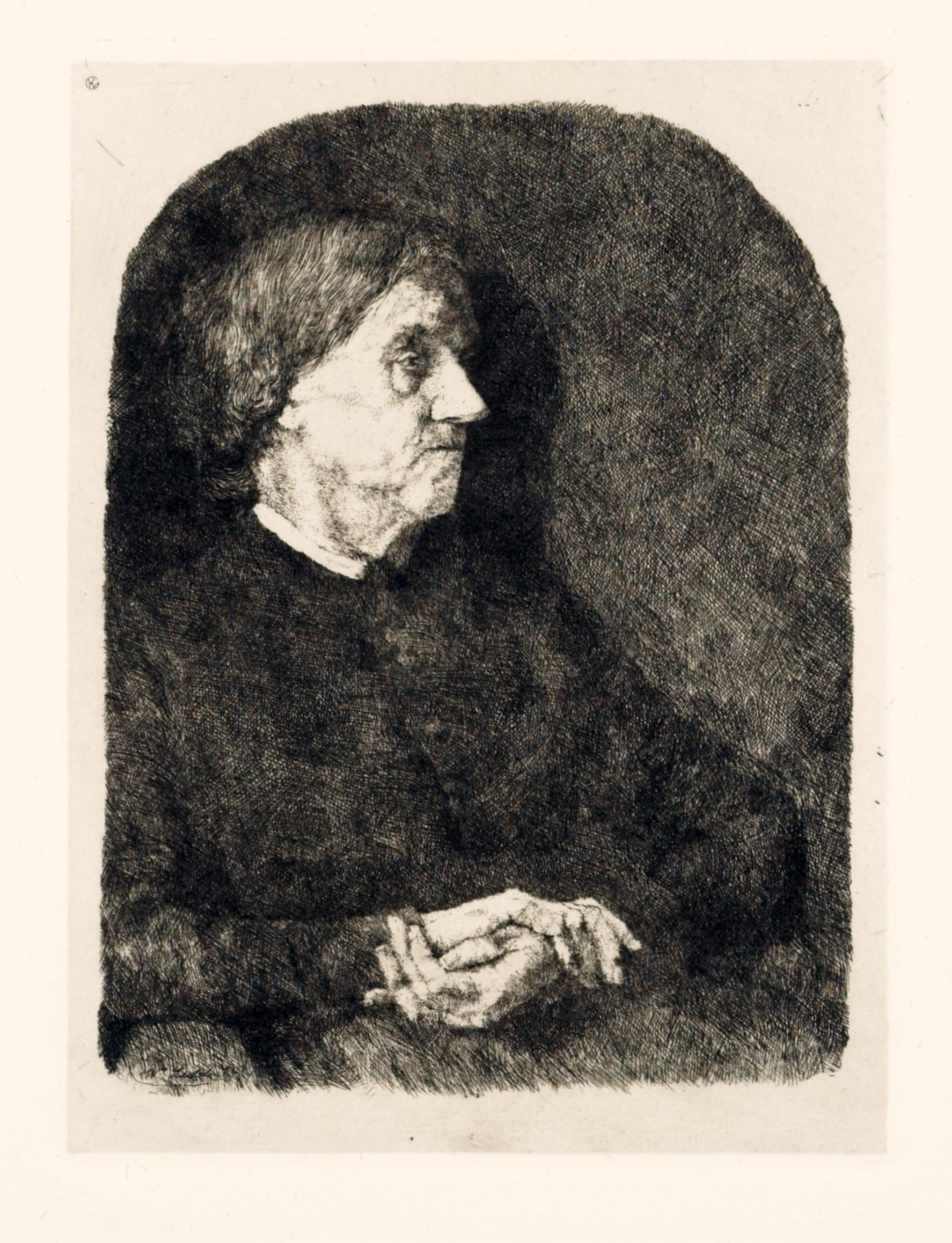 Wilhelm Leibl (1844-1900), Acqueforti originali, Kunstverlag Gurlitt, 1900 in vendita 9