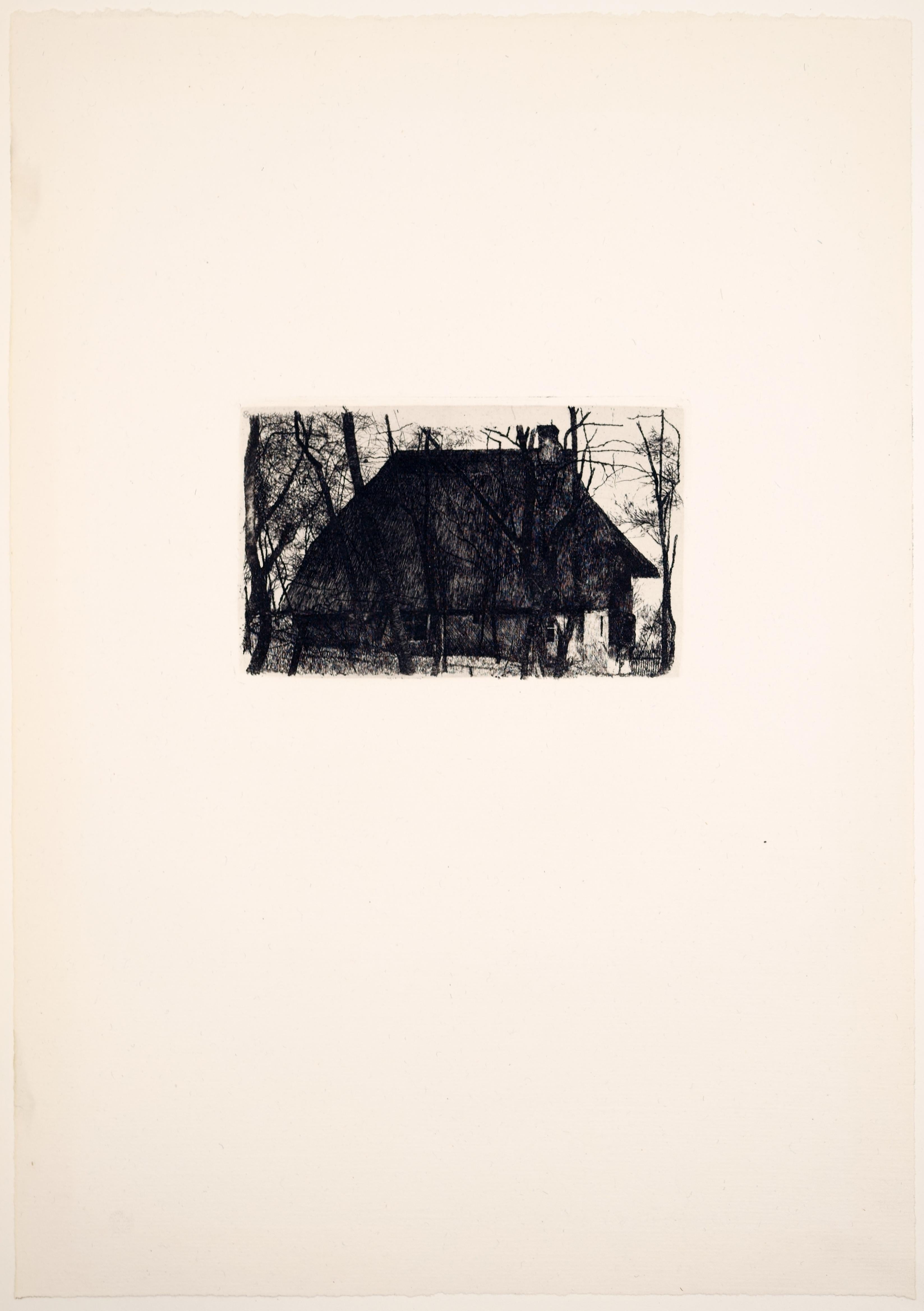 Wilhelm Leibl (1844-1900), Acqueforti originali, Kunstverlag Gurlitt, 1900 in vendita 12