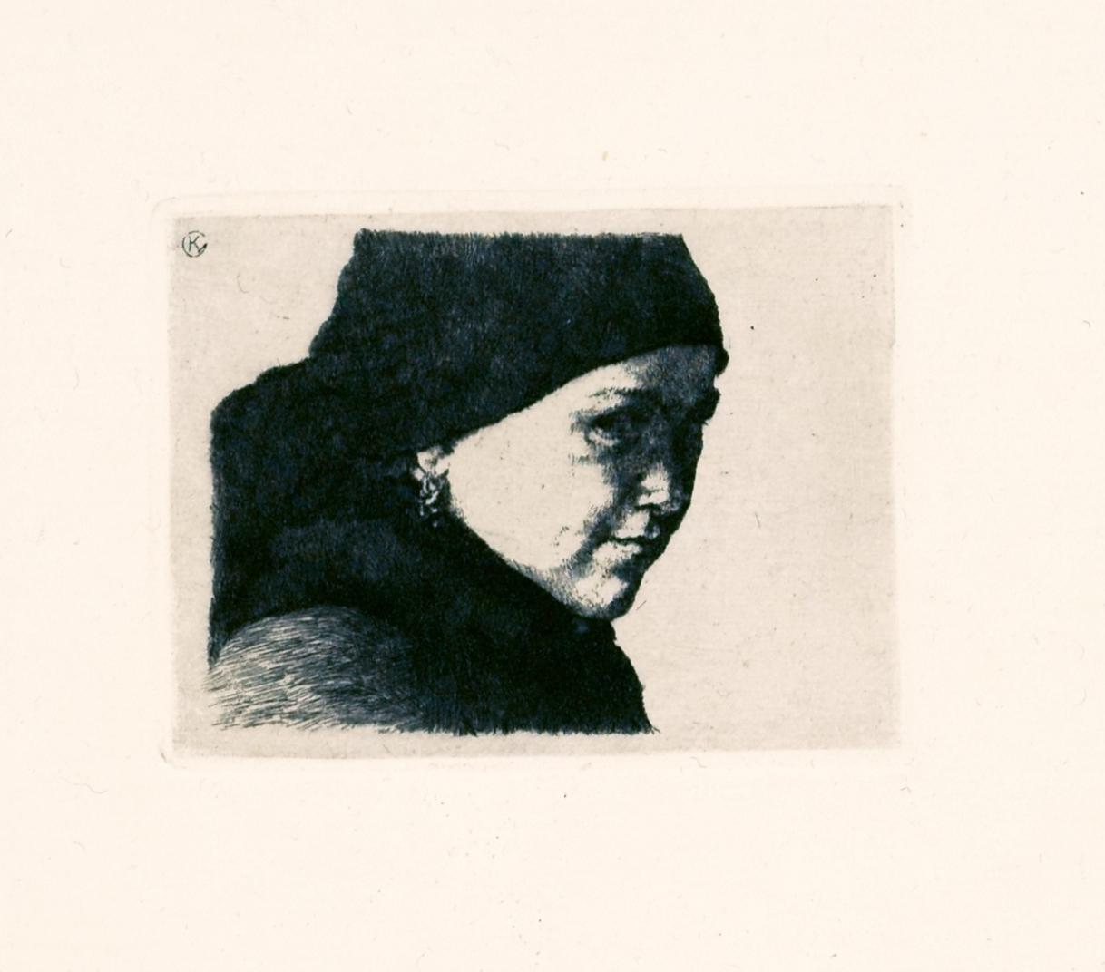 Wilhelm Leibl (1844-1900), Acqueforti originali, Kunstverlag Gurlitt, 1900 in vendita 19