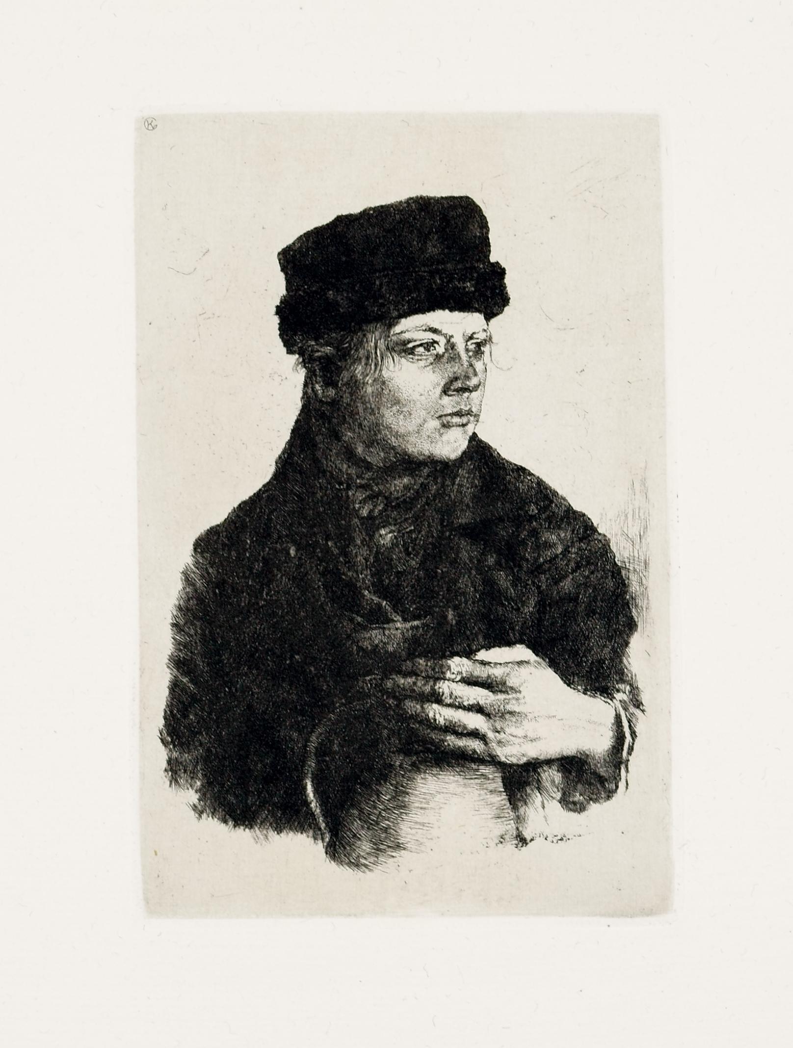 Wilhelm Leibl (1844-1900), Acqueforti originali, Kunstverlag Gurlitt, 1900 in vendita 5