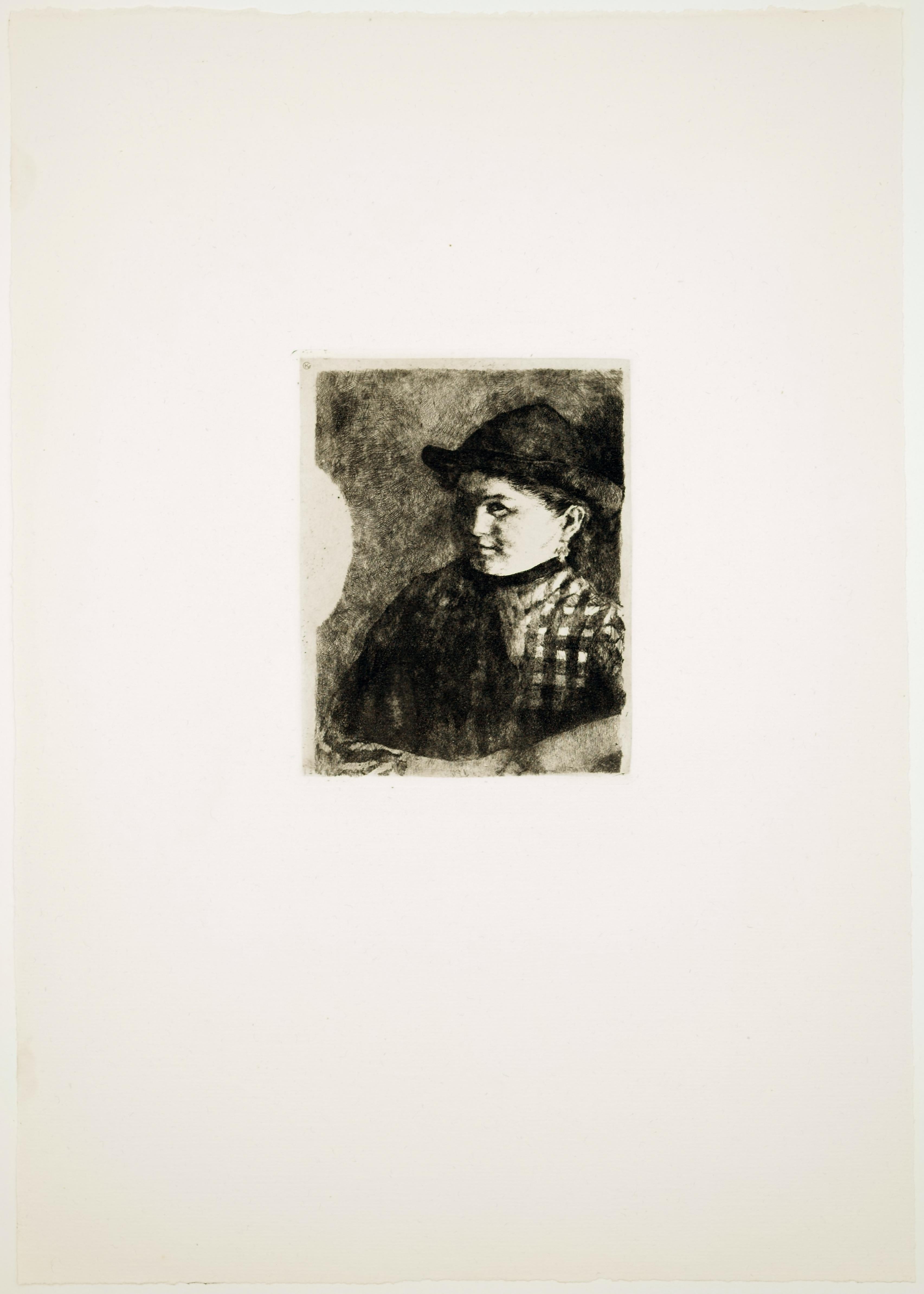Wilhelm Leibl (1844-1900), Acqueforti originali, Kunstverlag Gurlitt, 1900 in vendita 6