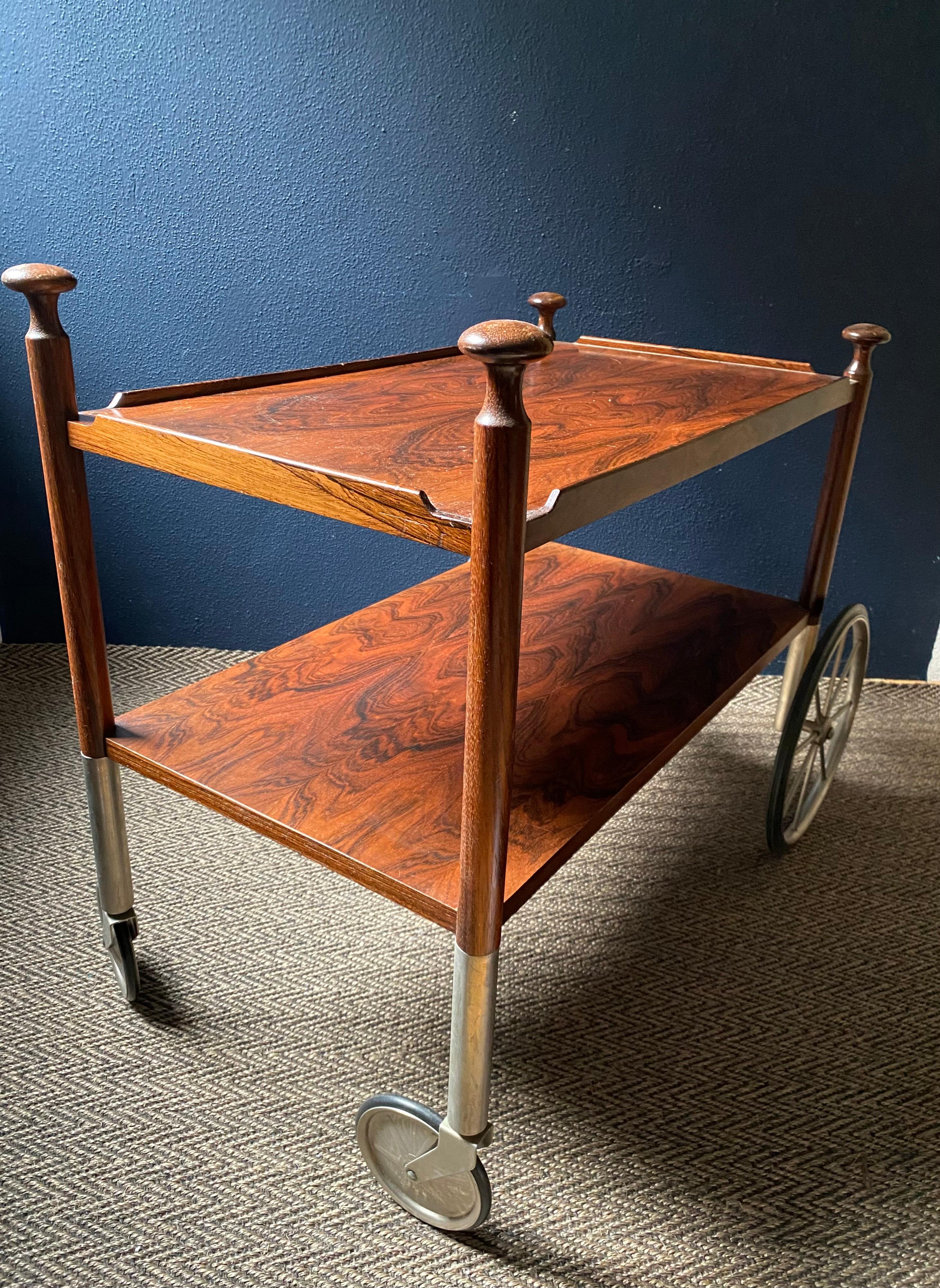 Wilhelm Renz Chariot de bar 60s The Moderns en vente 2