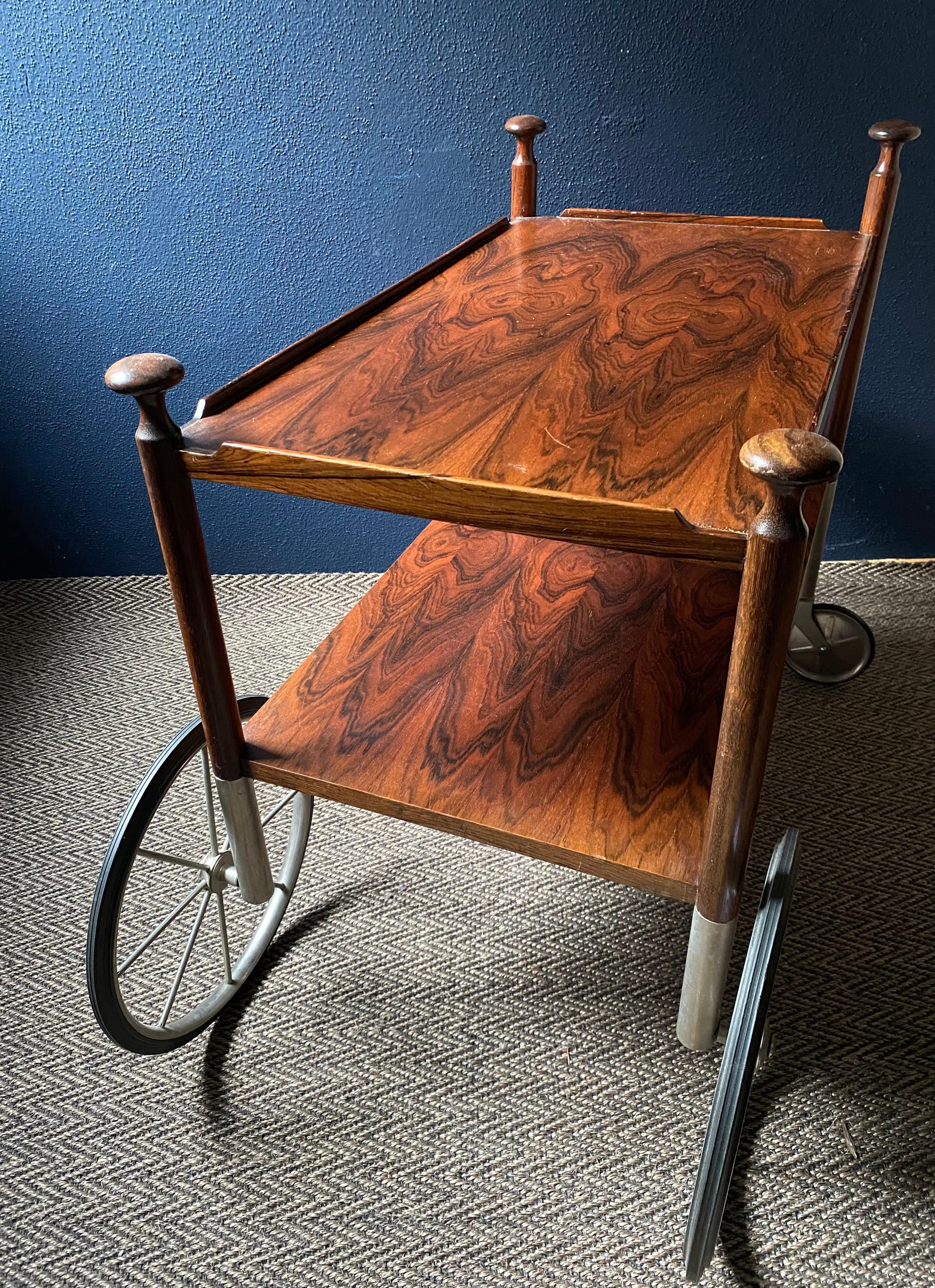 Wilhelm Renz Chariot de bar 60s The Moderns en vente 3