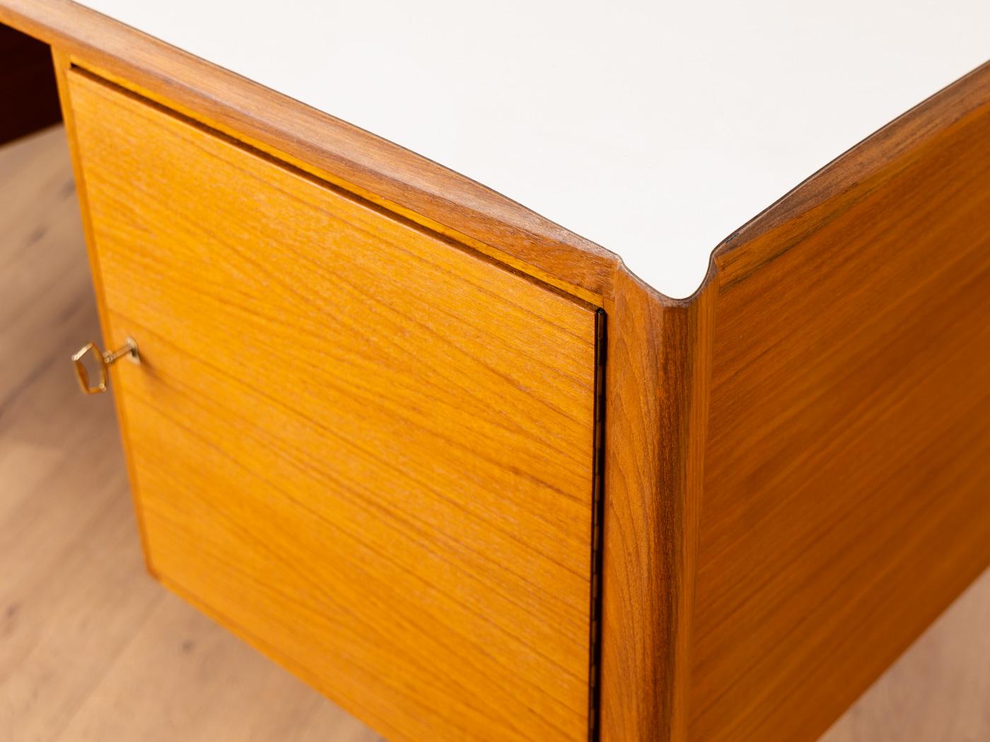Wilhelm Renz Freestanding Desk with Drawers, from, 1960s For Sale 1