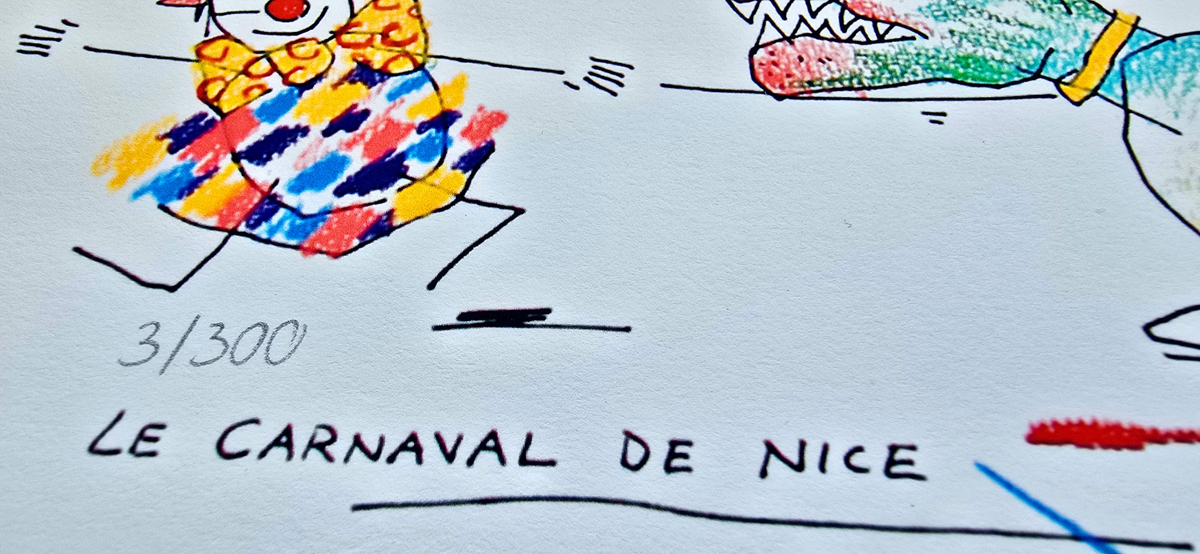 Le Carnaval De Nice (amusant, coloré, vibrant, ludique, comique) en vente 5