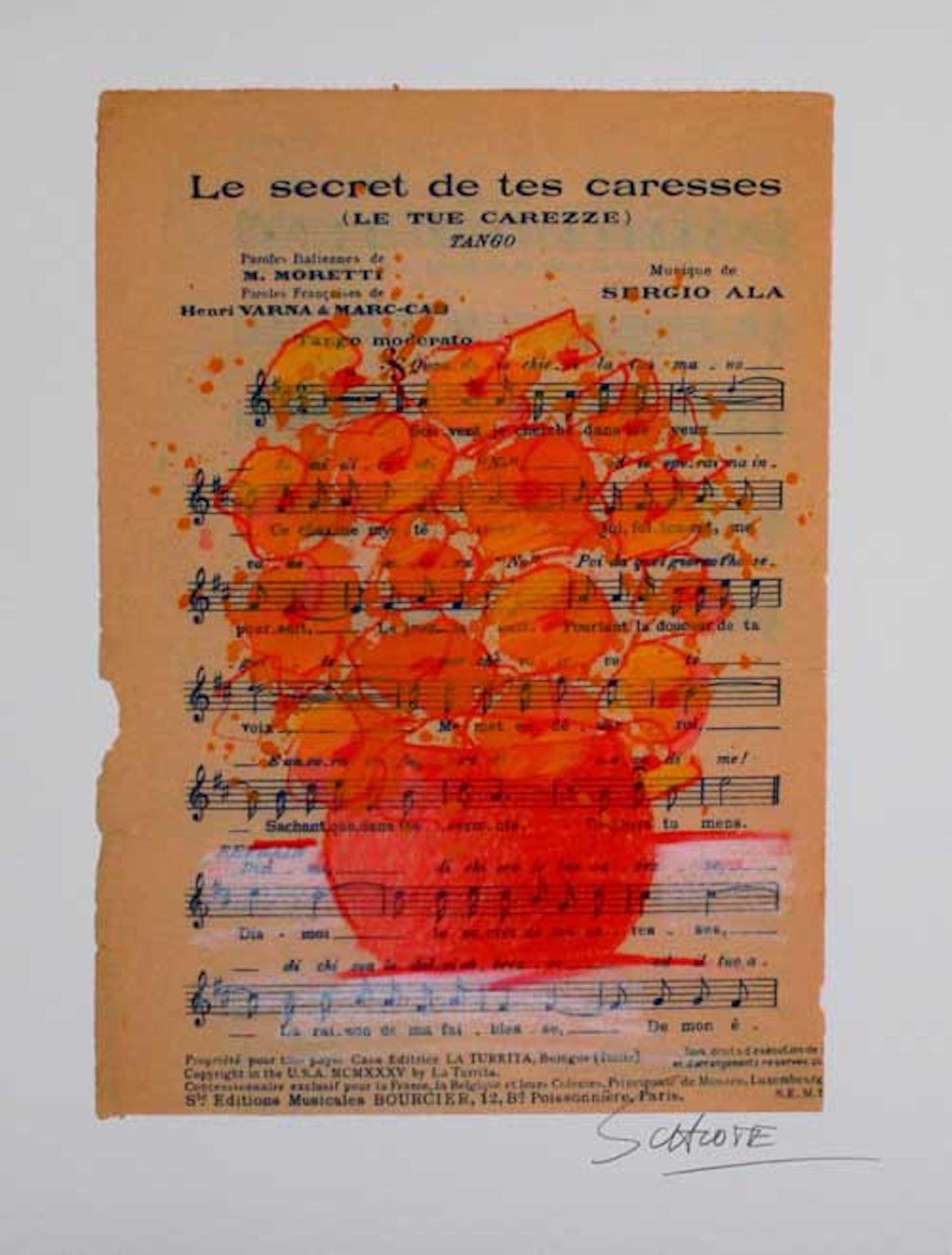 Le secret de tes caresses - Print by Wilhelm Schlote