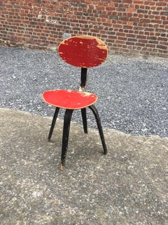 Wilhelm von Bode, Rare Bow Wood Chair N ° 3, Edition Steiner, circa 1950