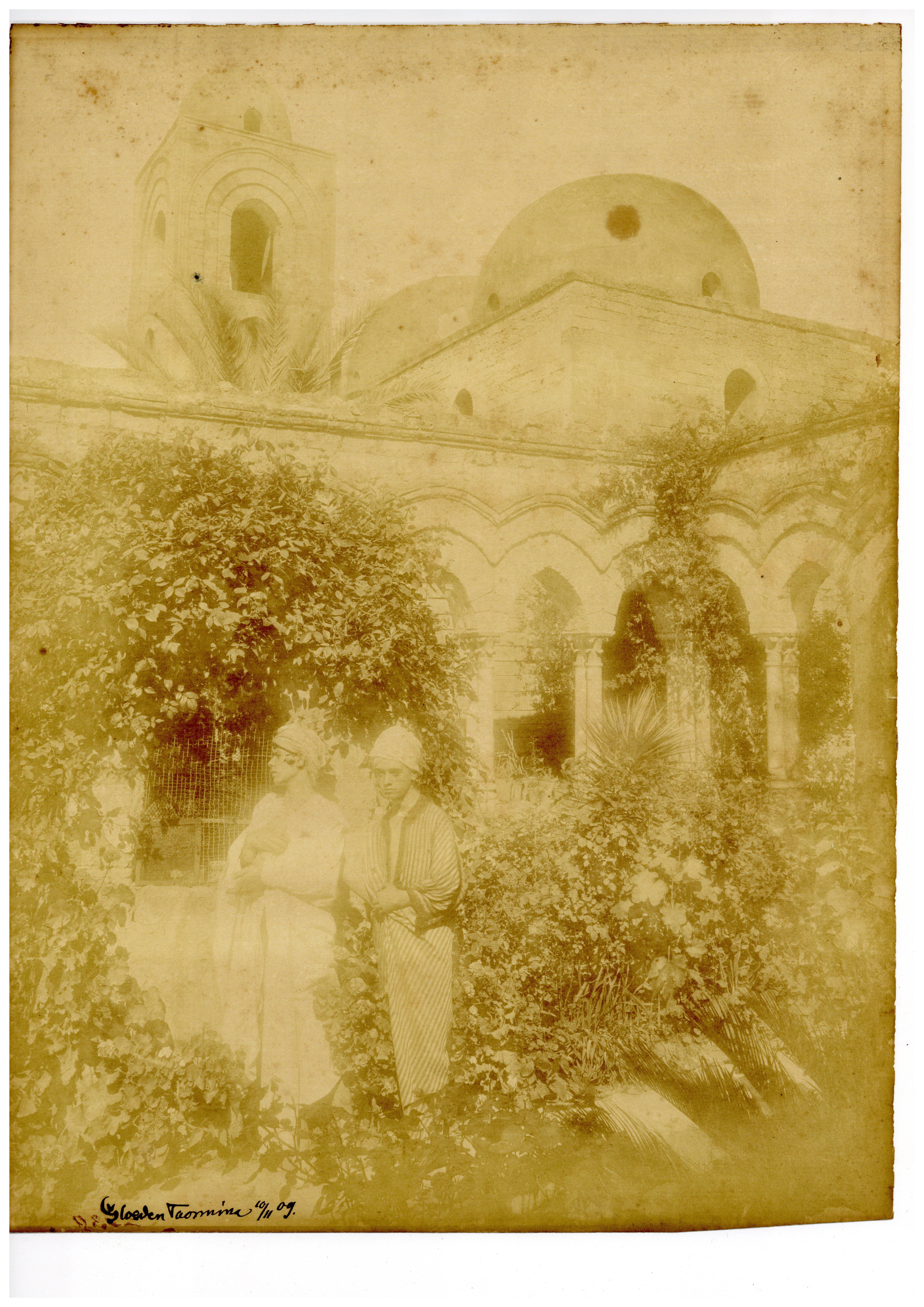 Taormina - Von Gloeden n° 139 - Original Photograph by W von Gloeden - 1909 4