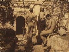 Trois jeunes Hommes . " Male Nude "